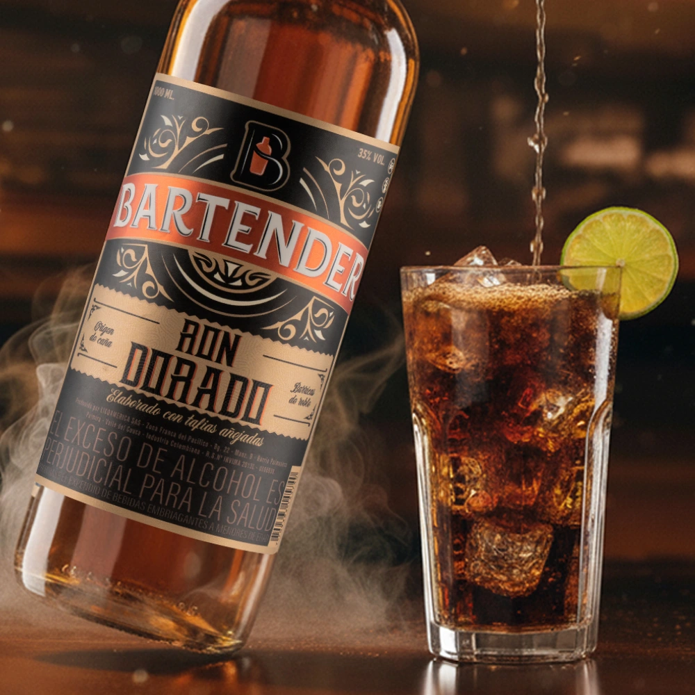 Bartender Ron Dorado